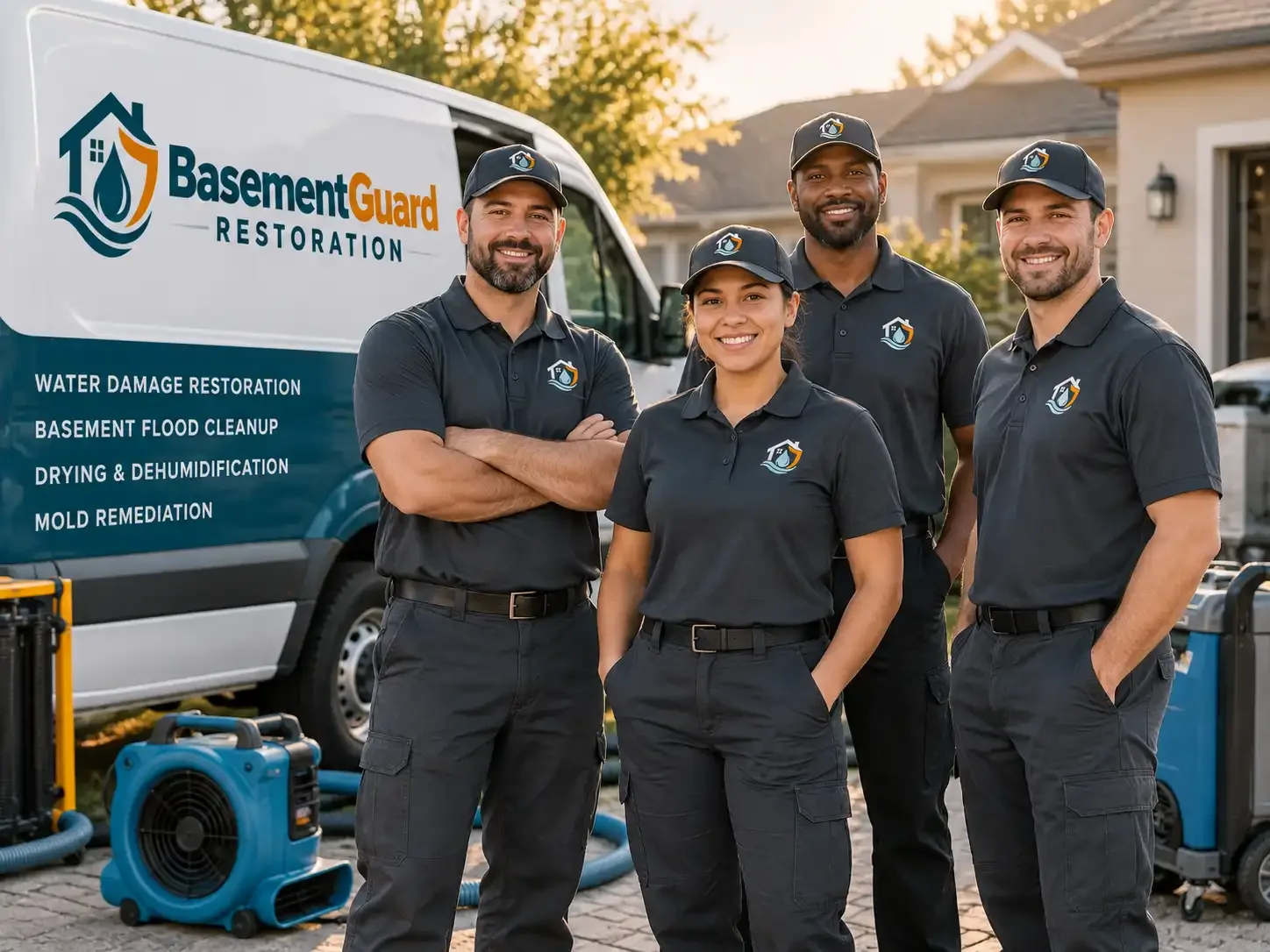 Basement Water Damage Restoration company in Modale, IA